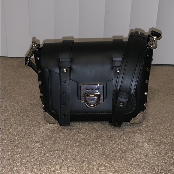 michael kors manhattan leather crossbody